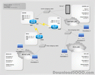 ConceptDraw NetDiagrammer screenshot